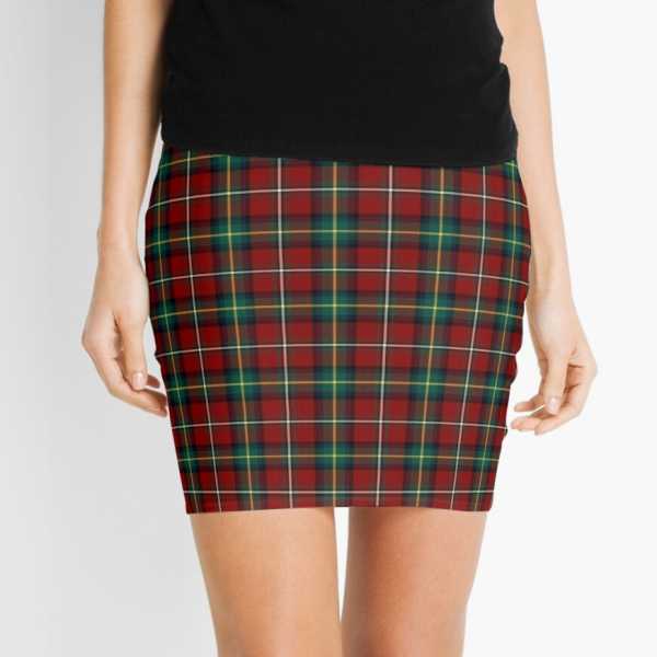 Boyd tartan mini skirt