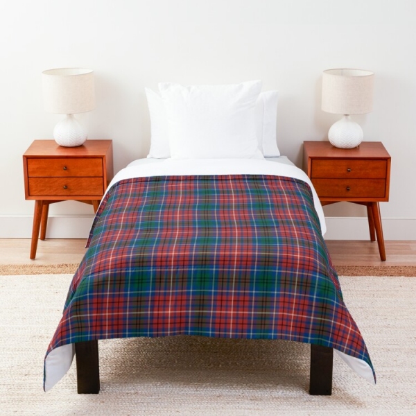 British Columbia tartan comforter