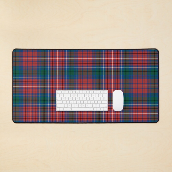 British Columbia tartan desk mat