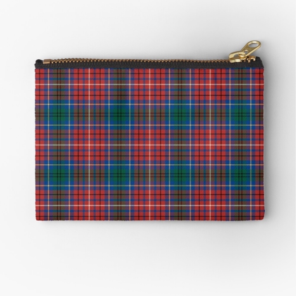 British Columbia tartan accessory bag