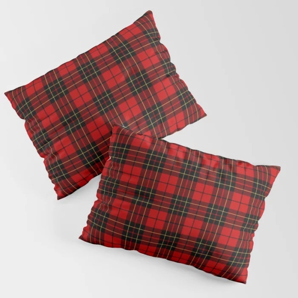 Brodie tartan pillow sham