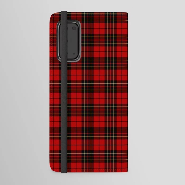 Clan Brodie Tartan Samsung Wallet Case