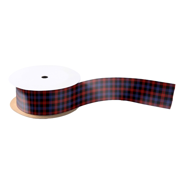 Brown tartan ribbon