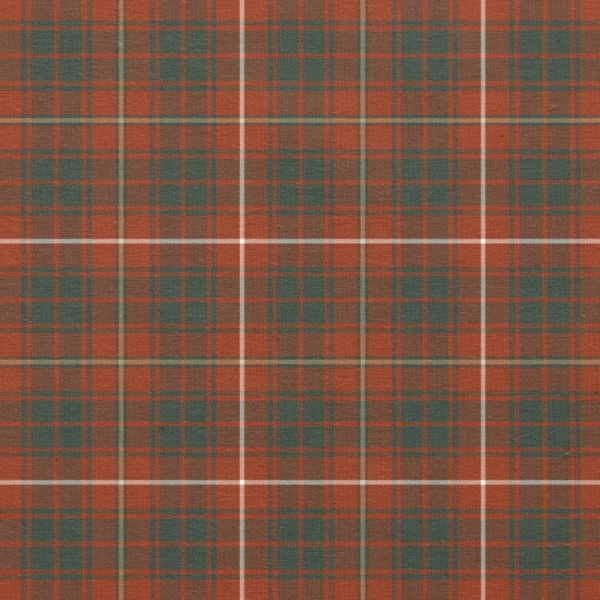 Bruce Weathered tartan fabric