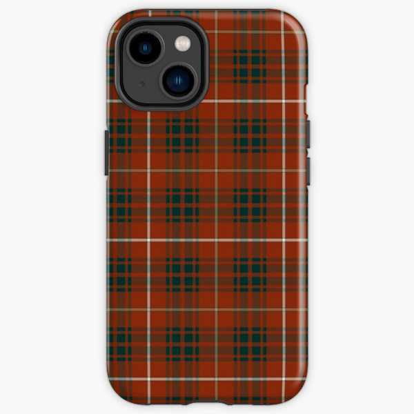 Bruce Weathered tartan iPhone case