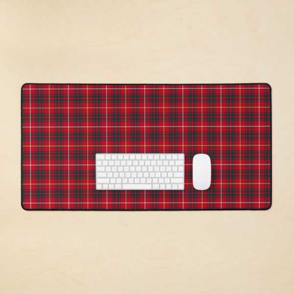 Bruce tartan desk mat