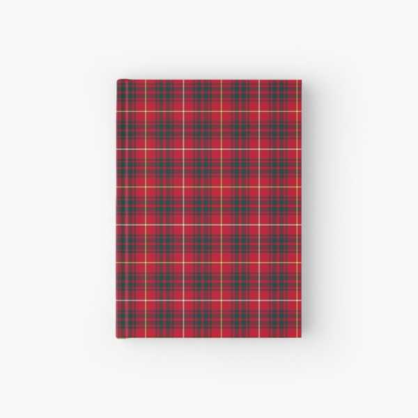 Bruce tartan hardcover journal