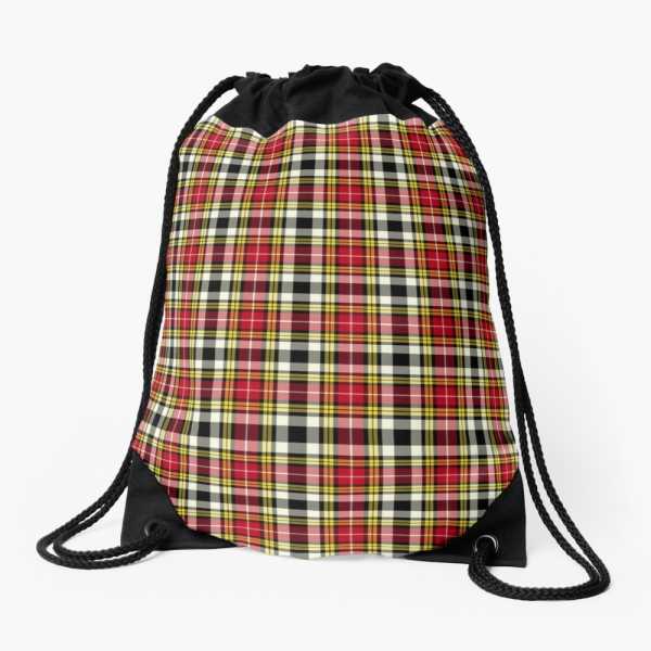 Buchanan Dress tartan drawstring bag