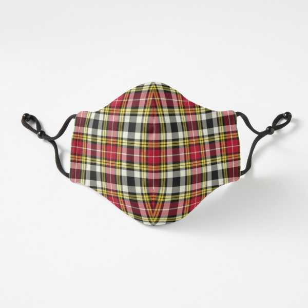 Buchanan Dress tartan fitted face mask