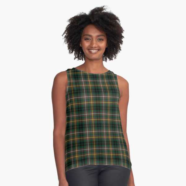 Buchanan Hunting tartan sleeveless top