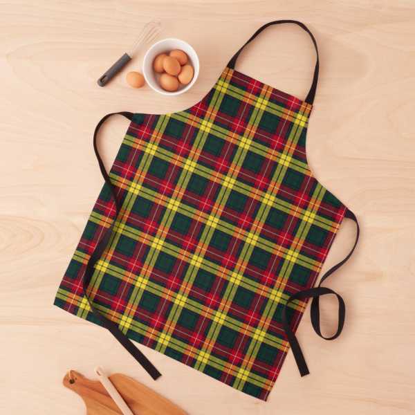 Buchanan tartan apron