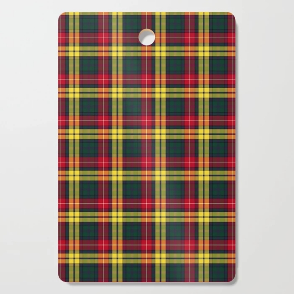 Buchanan tartan cutting board