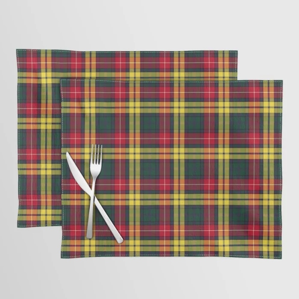 Buchanan tartan placemat