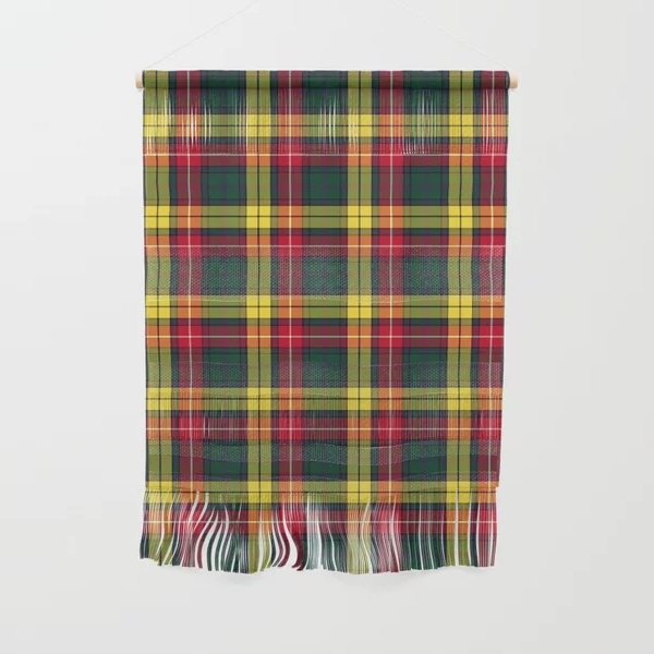 Buchanan tartan wall hanging