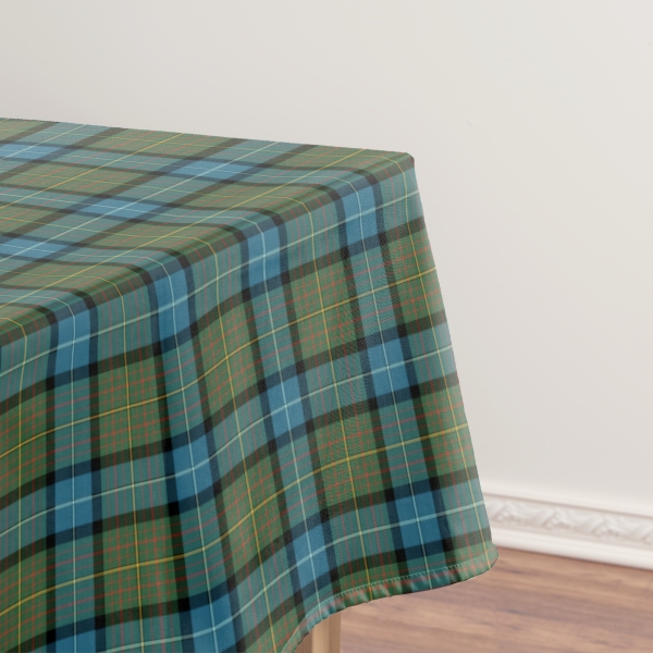 California tartan tablecloth