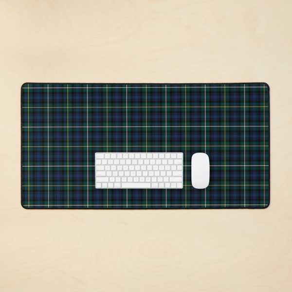 Campbell tartan desk mat