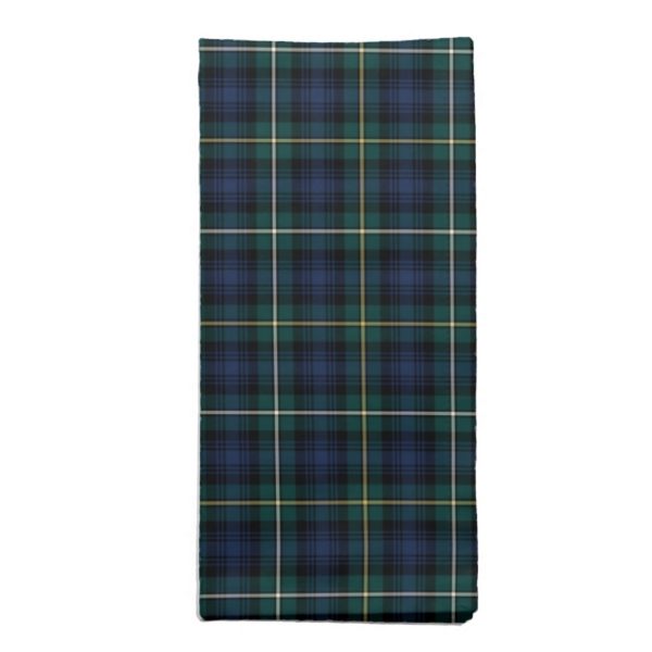 Campbell tartan cloth napkin