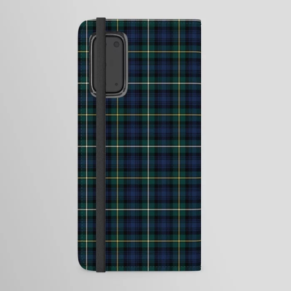 Clan Campbell Tartan Samsung Wallet Case