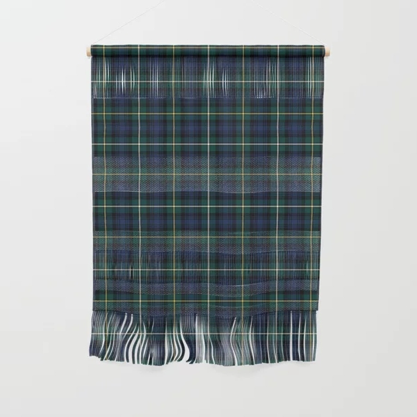 Campbell tartan wall hanging