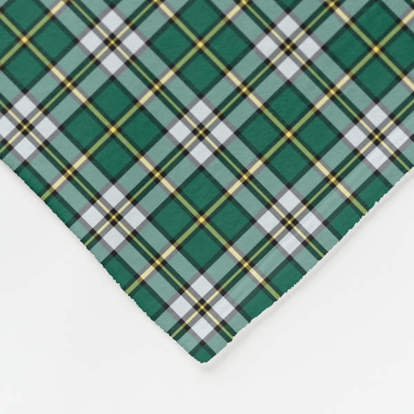 Cape Breton tartan fleece blanket