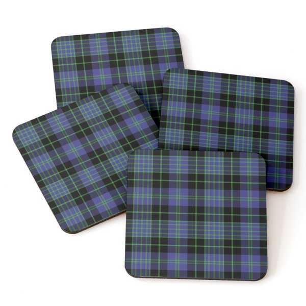 Clan Cargill Tartan Coasters