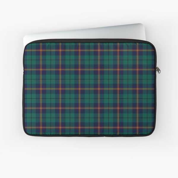 Carmichael tartan laptop sleeve