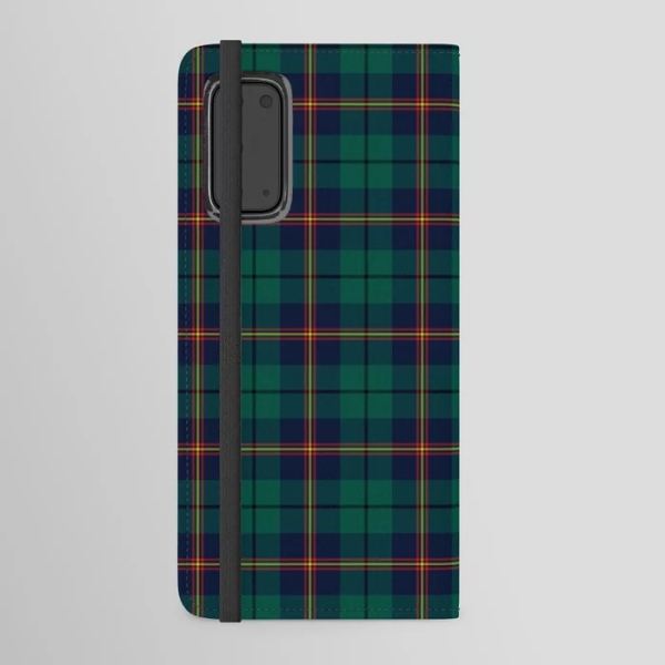 Clan Carmichael Tartan Samsung Wallet Case