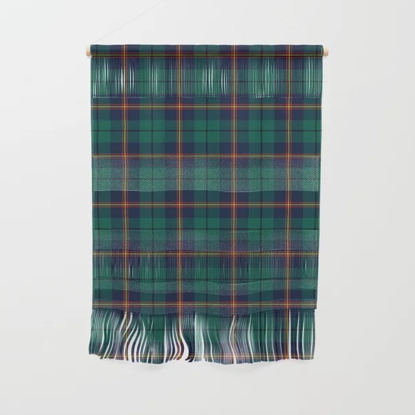 Carmichael tartan wallhanging