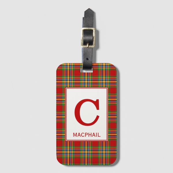 Clan Chattan Tartan Bag Tag