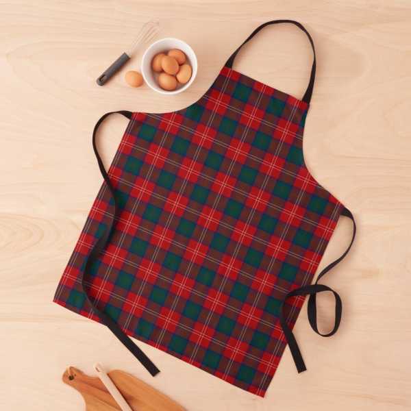 Chisholm tartan apron