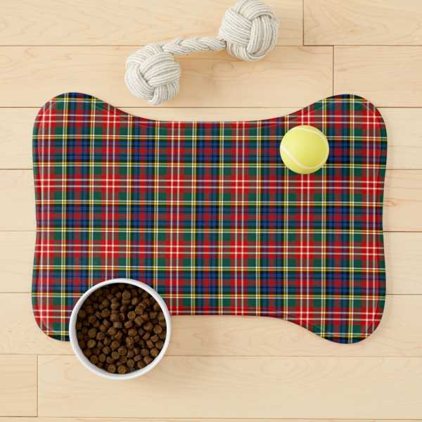 Christie tartan pet mat