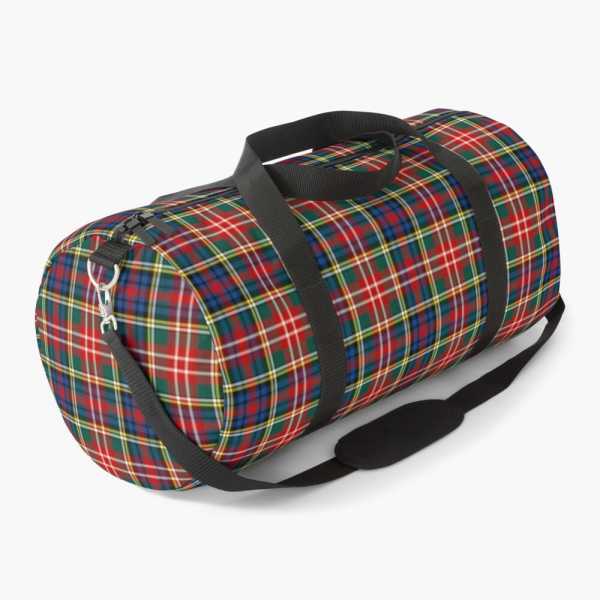 Christie tartan duffle bag