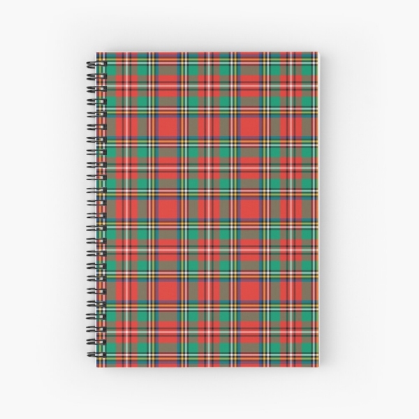 Classic Christmas Plaid Notebook