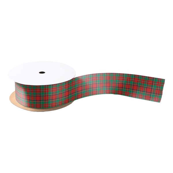 Classic Christmas plaid ribbon