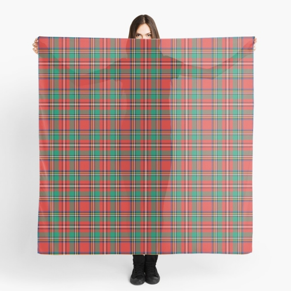 Classic Christmas plaid scarf