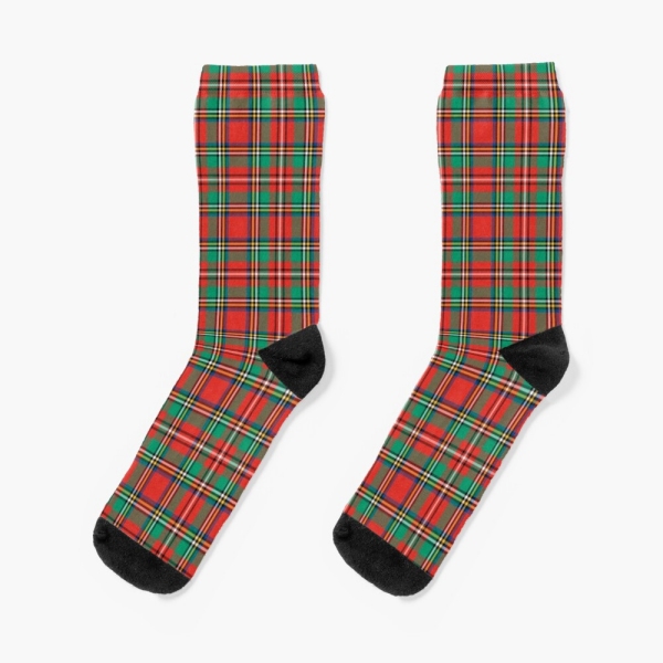 Classic Christmas Plaid Socks