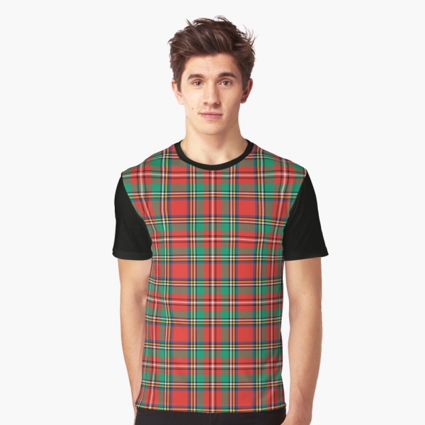 Classic Christmas plaid tee shirt