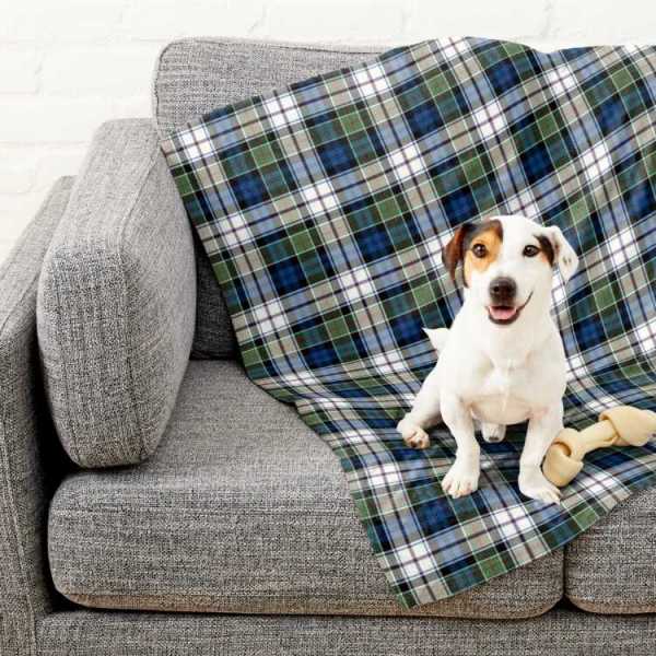 Clan Colquhoun Dress tartan pet blanket