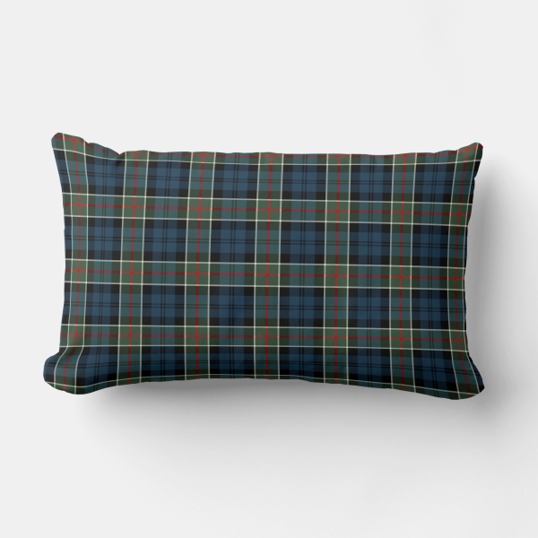 Colquhoun tartan lumbar cushion