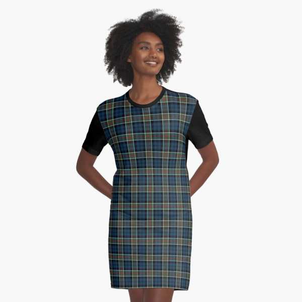 Colquhoun tartan tee shirt dress