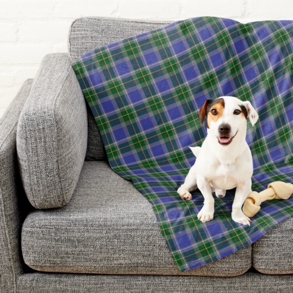 Connecticut Tartan Pet Blanket