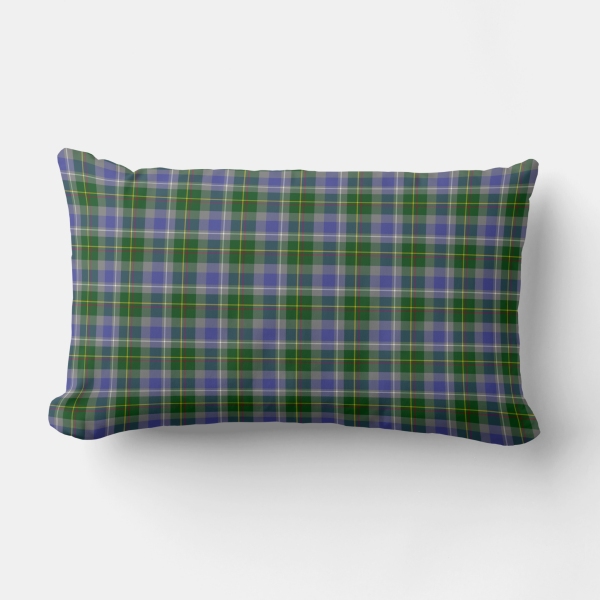 Connecticut tartan lumbar cushion