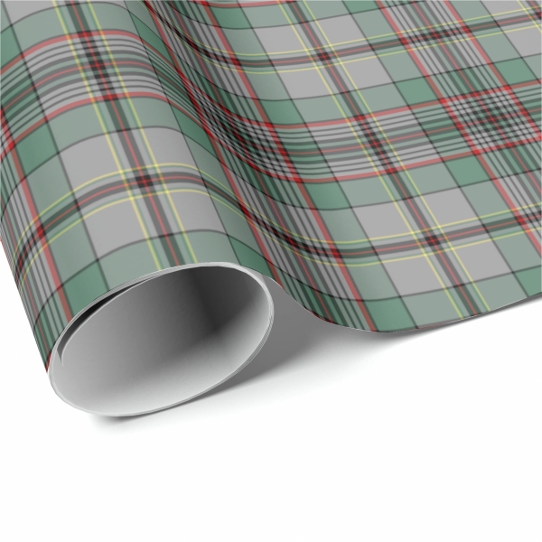 Craig tartan wrapping paper