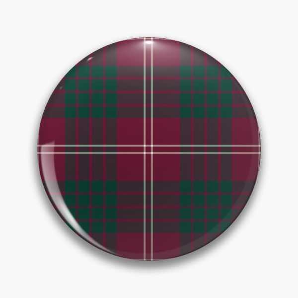 Clan Crawford Tartan Pin