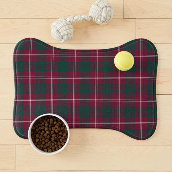 Clan Crawford Tartan Pet Mat