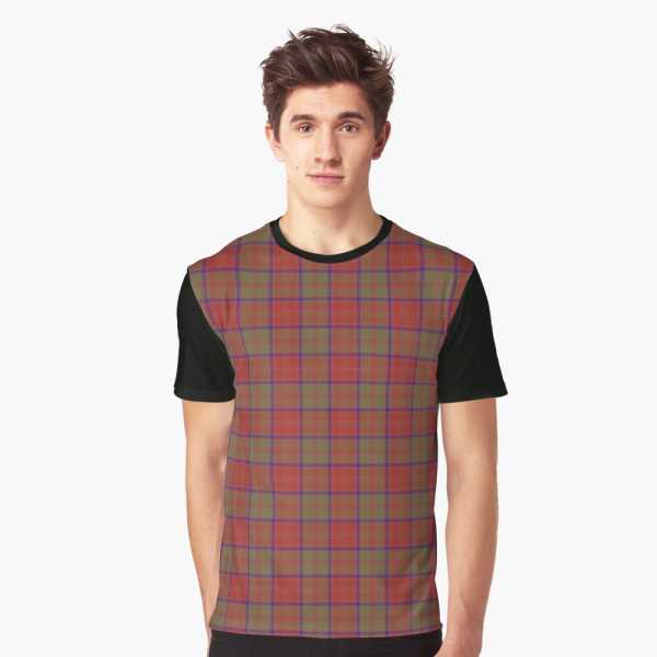 Crieff District tartan tee shirt