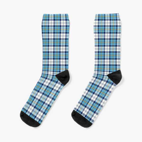 Culloden Blue Dress tartan socks