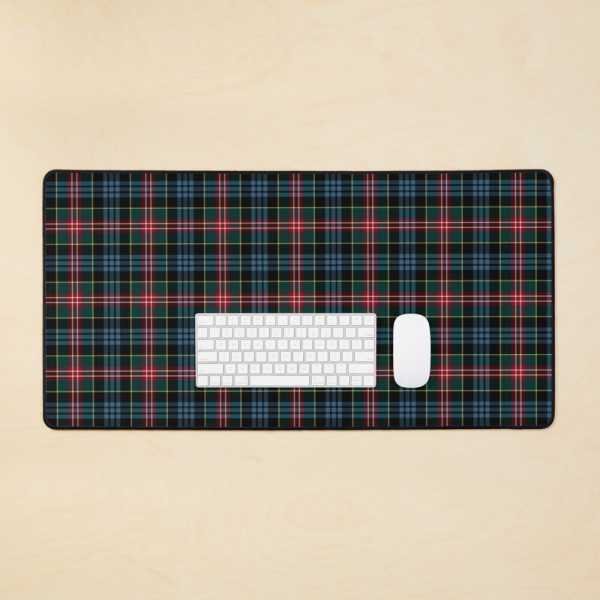 Comyn tartan desk mat