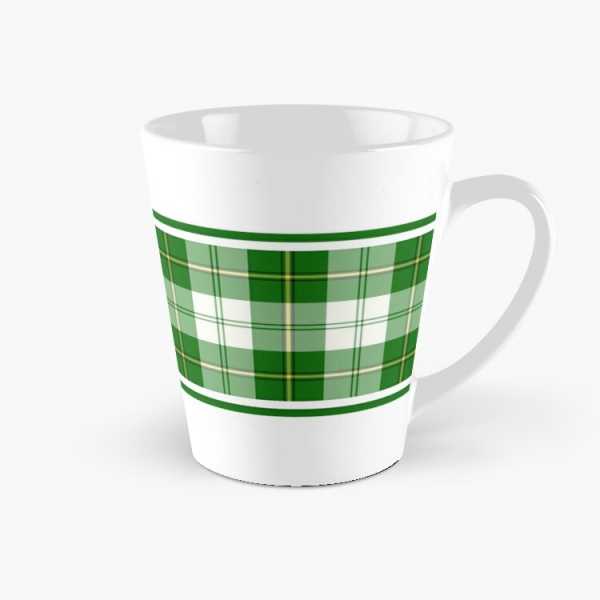 Cunningham Green Dress tartan tall mug