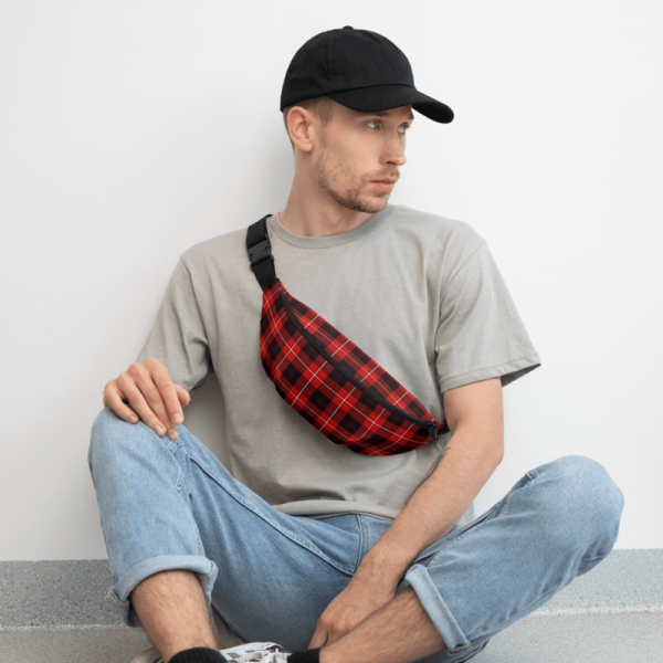 Clan Cunningham Tartan Fanny Pack